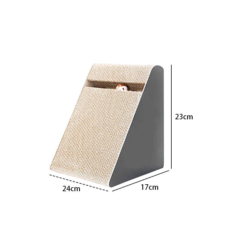 Cat Scratching Cardboard Pet Cat Scratcher Board Wear-Resistant Cat Scratch Pad Claw Grinding Posts Interactive Vertical Cat