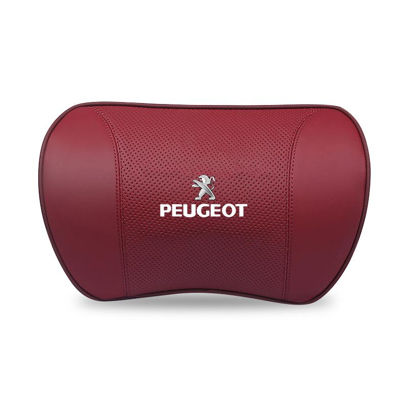 Car Seats Support Waist Cushion Headrests Lumbar Pillow For Peugeot 408 308 5008 208 2008 3008 Landtrek Rifter 508 301 108 608