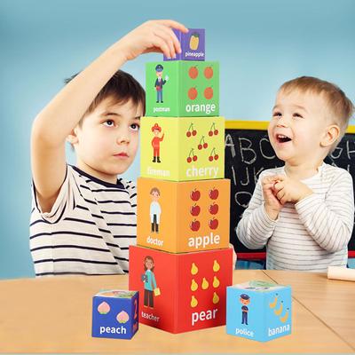Цифры Вкладыши Детская Сортировочная Игра Складывание Сопоставление Игрушки Тренировка Моторики Креативная Деревянная Башня Балансировочные Блоки Игрушки