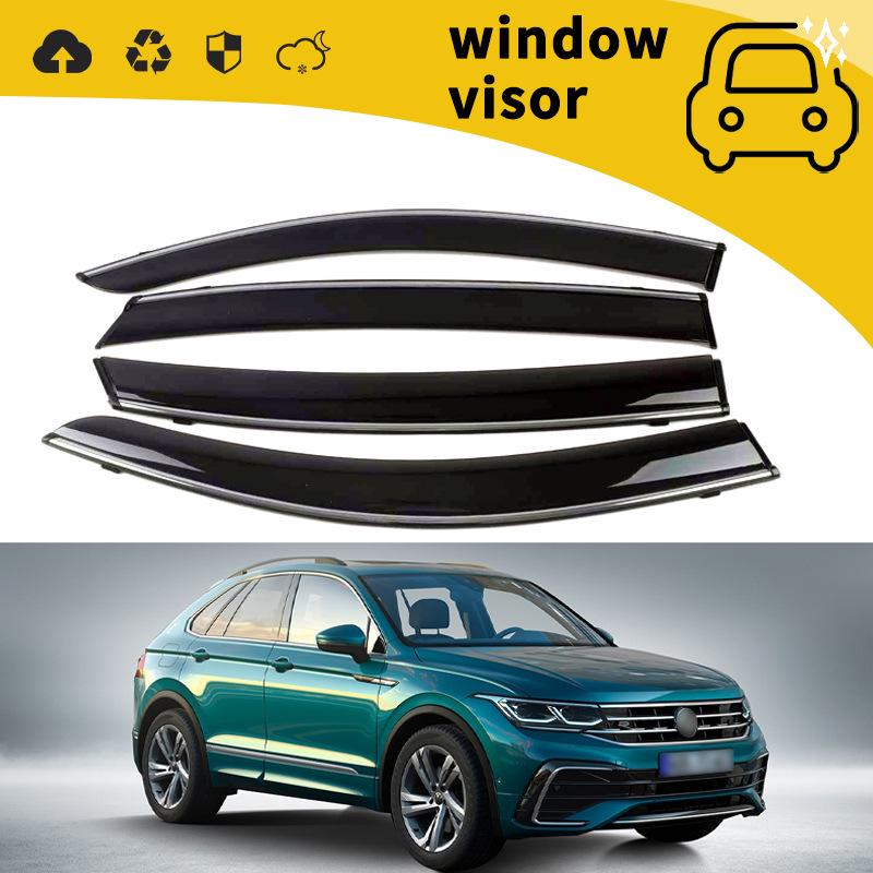 Volkswagen Tiguan (09-21) Дефлектор на окно двери - Модифицированное украшение