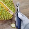 Открывалка для дуриана, инструмент для разрушения кожуры, нержавеющая ручная шелушильная машина для пищевых продуктов, горловина