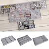 Velvet Jewelry Display Tray Case Hot Sale Stackable Exquisite Jewellery Storage Holder Boxes Portable Ring Earring Organizer Box