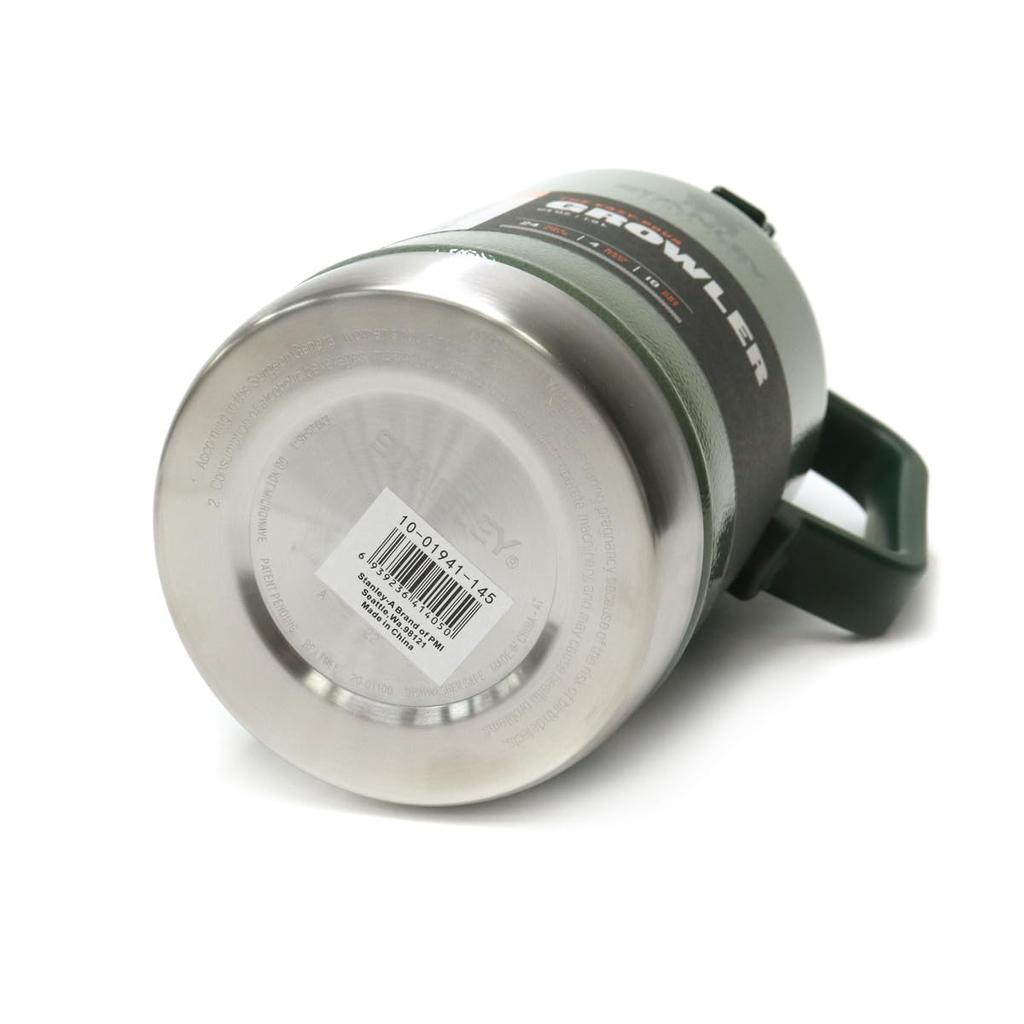 STANLEY Бутылка для воды из нержавеющей стали, классическая вакуумная бутылка для холодного хранения, 1,9 л 10-01941-145 (Зеленый/FF)