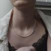 MIDNIGHT MOMENT Standard Thin Pearl Necklace
