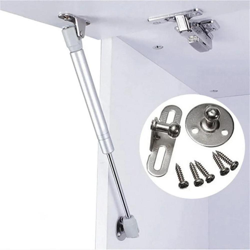 2/4PCS Cabinet Door Gas Struts 100N/10KG Supports Gas Spring Lid Support Gas Props Shocks Kitchen Cupboard Hydraulic Hinge