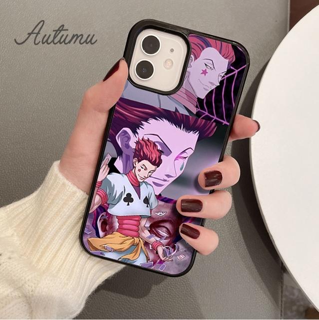Модный чехол для телефона Hisoka Anime HUNTER×HUNTER для iPhone 11 12 13 14 Pro Max mini XR XS SE 2020 6 7 8 Plus Galaxy S21 S22