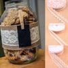 2M New DIY Crafts Party Supplies Natural Hessian Rustic Wedding Burlap Ribbon Lace Trim Edge