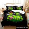 3D Print Alien Gangster Comfortable Duvet Quilt Cover Pillowcase Bedding Set Children Bedroom Decoration Home Textile