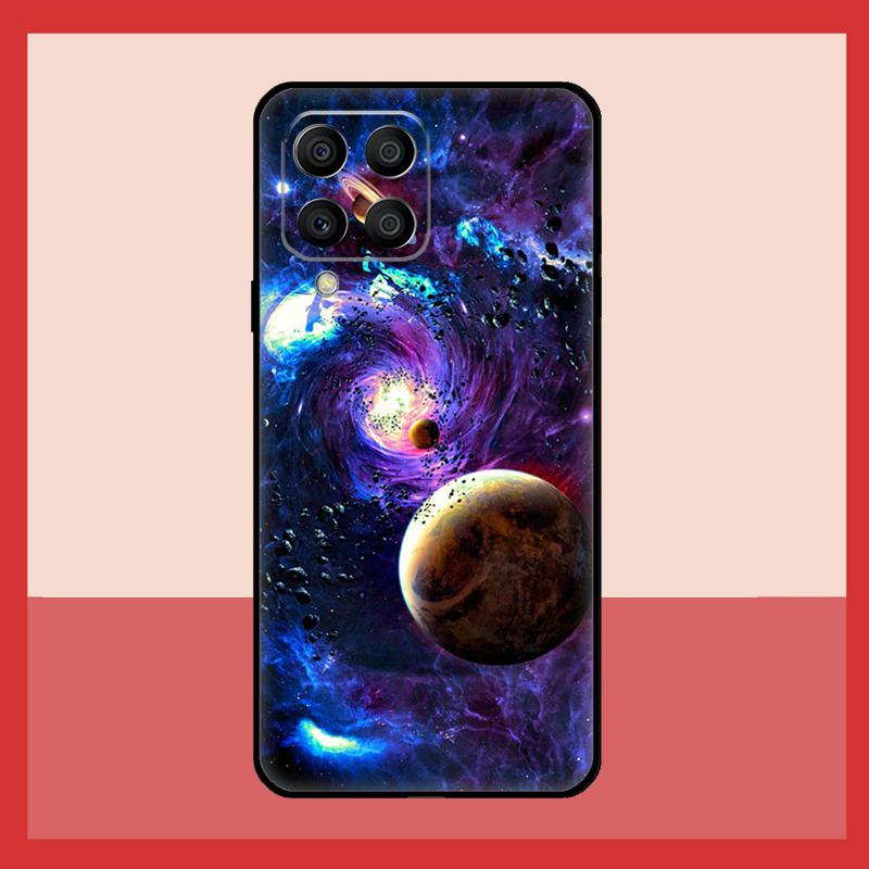 Космический Планета Звезды Луна Чехол Для Samsung Galaxy M11 M31 M14 M34 M54 M12 M32 M52 M15 M13 M06 M16 M36 M56 M53 M35 M55
