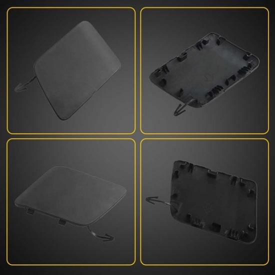 Front Bumper Tow Eye Hook Cover Cap Black Fit 2013- Nissan NV200 622A0-3LM0A