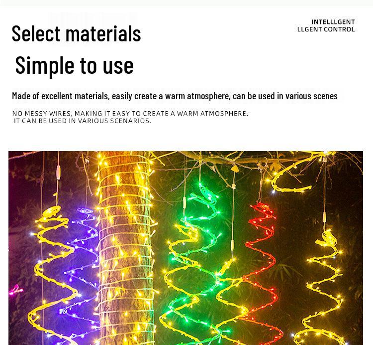 Светодиодные солнечные ротанговые гирлянды для украшения открытого двора и ландшафта