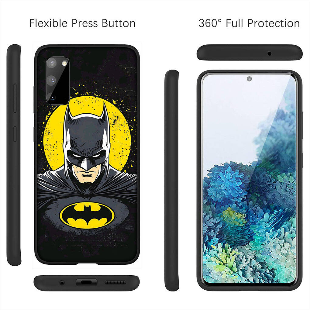 Для Motorola Moto Edge 70 60 50 G54 G86 Samsung Galaxy S25 iPhone 17 16 15 Redmi Note 14 13 Pro Max Чехол для телефона Аниме Брюс Уэйн Бэтмена Бэтмена Обложка