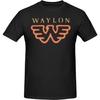 Мужская футболка JOISOMI Waylon Jennings Flying W с коротким рукавом для мужчин, свободный крой, спортивные футболки