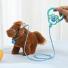 Electric Plush Horse Toy Interactive Simulation Sound Walking Horse Toy Toddlers Boys Girls