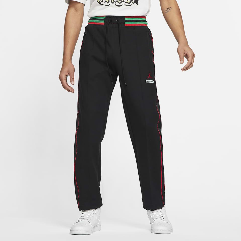 Jordan Почему нет? X Facetasm Полосатые повседневные спортивные брюки Мужские штаны Черные DC4642-010