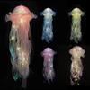 1-5PCS Jellyfish Night Light Lamp Jellyfish RGB LED Lamp Bedroom Jellyfish Atmosphere Light Jellyfish Hanging Ceiling Lantern
