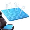 Cooling Gel Cushion Ice Gel Car Seat Cushion Soft Absorbs Pressure Points Cushion For Cars RVs Trucks SUVs