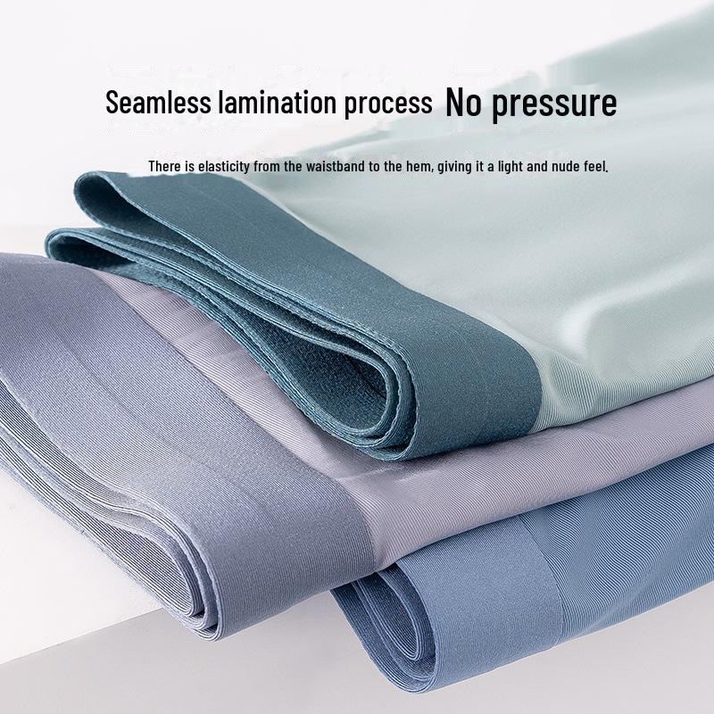 Ультратонкие антибактериальные трусы-боксеры Ice Silk для мужчин — классные, дышащие, бесшовные сетчатые шорты