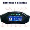 New Motorcycle Accessories Speedometer Moto Digital Dashboard Tachometer Display Panel for Honda CBF190R CBF 190 CB190 CB 190