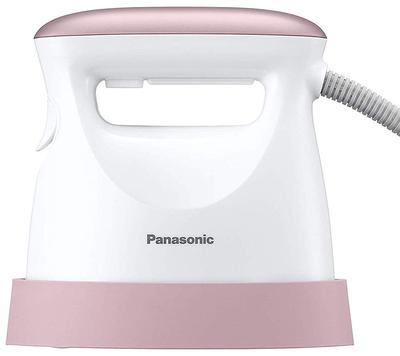 Отпариватель для одежды Panasonic Паровой утюг Подъем пара за 24 секунды 7 видов дезодорирования Легкий 650 г Бледно-розовый 360° NI-FS550-PP