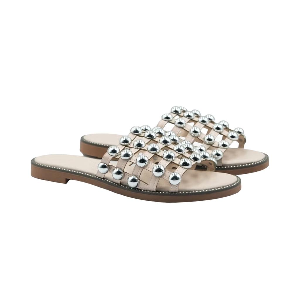 Where's That From Womens/Ladies Kelly PU Sliders