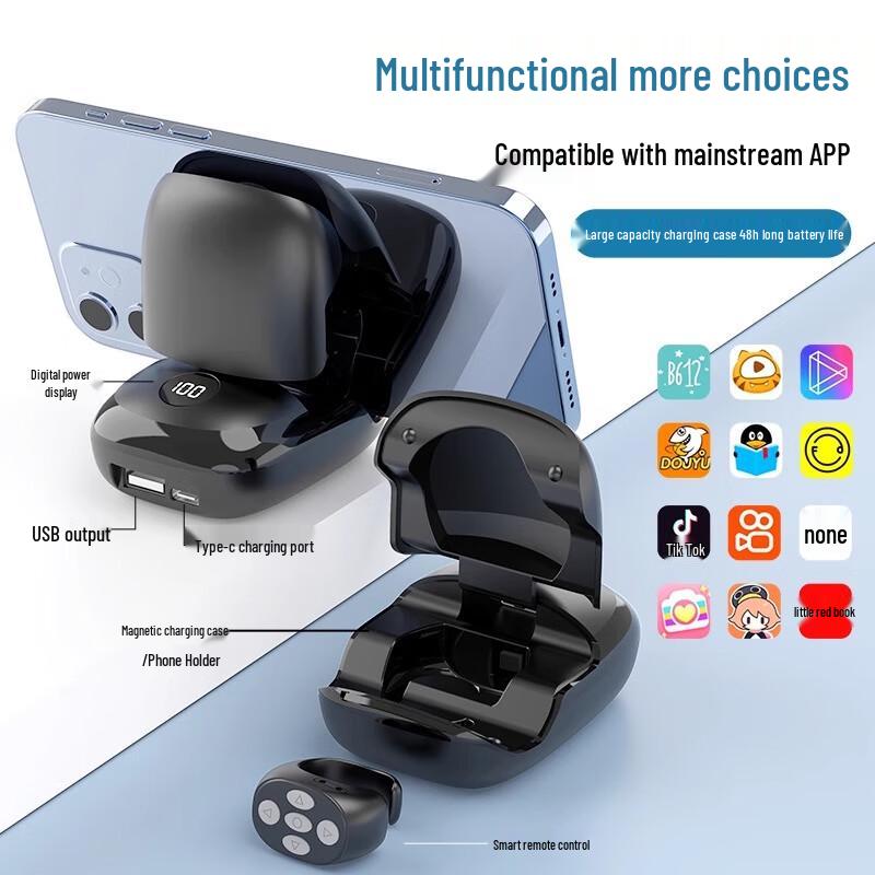 Многофункциональное кольцо для телефона Linlei с Bluetooth-пультом