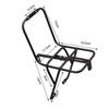 Dickly Bicycle Front Rack, Luggage Shelf, Metal Pannier Rack, Trunk Holder for Picnics, Long-Distance Cycling, and Folding Bicycles