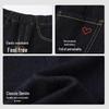 ASK JUNIOR Girls' Winter Embroidered Fleece-Lined Relaxed Fit Pants