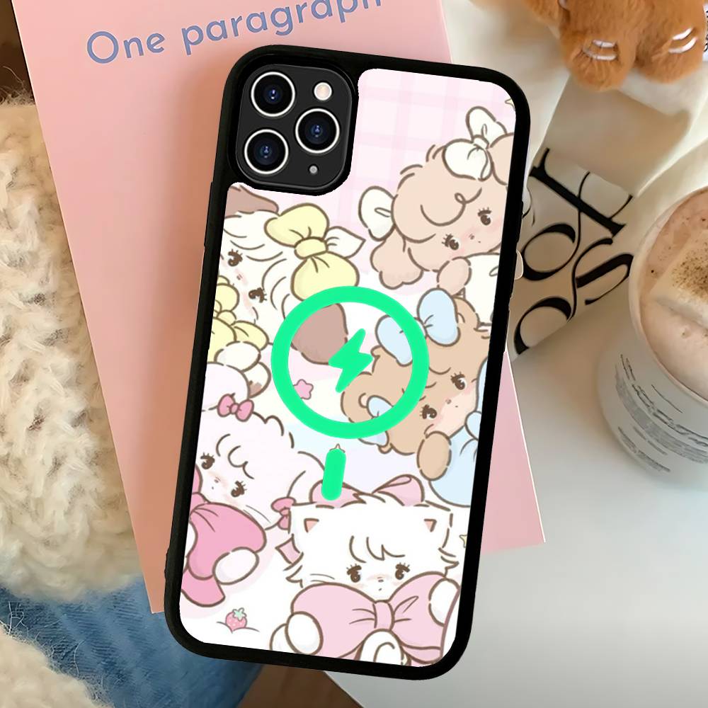 Popular Artist M-Mikko Magnetic Wireless Phone Case For IPhone 17 16 15 14 Plus 13 12 11 Pro Max