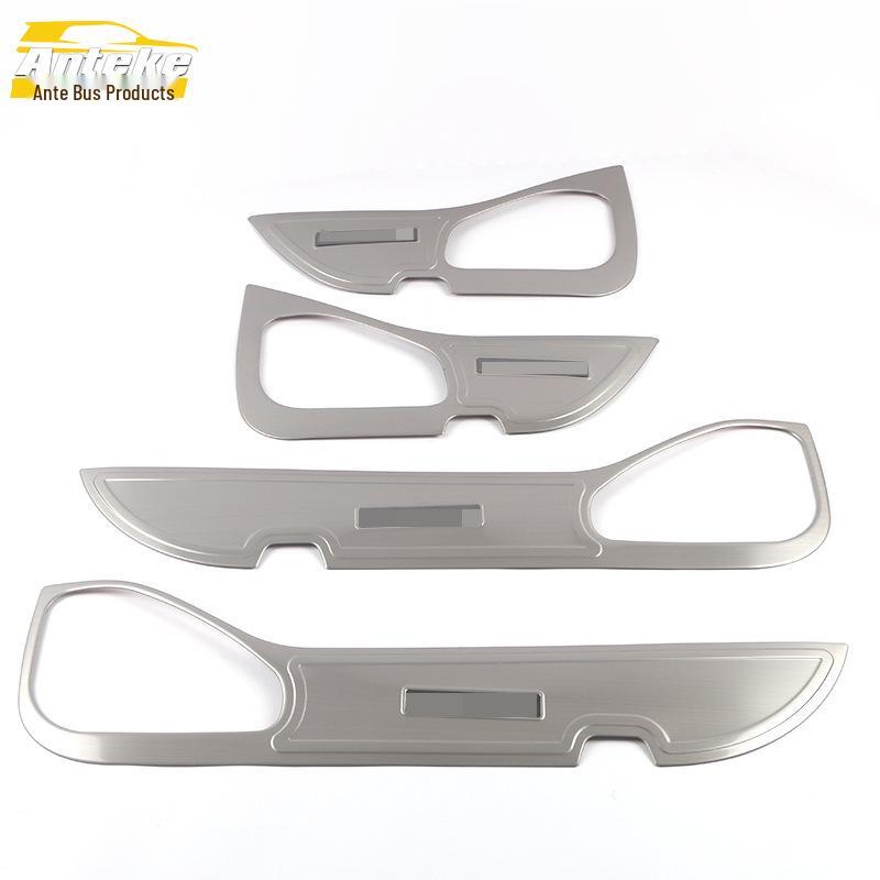 Накладка из нержавеющей стали на порог двери для Pajero Sport, декоративная наклейка для 20 моделей