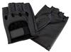 Lezax JOYFIT Перчатки для вождения, с обрезанными пальцами, из овчины, черные, 08
