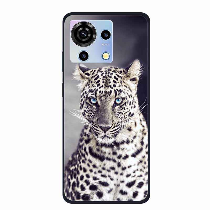 For ZTE V50 Vita Phone Case TPU Soft Back Cover Cartoon Luxury Silicone Phone Cases for ZTE Blade V40 V 40 50 Vita Animal Funda