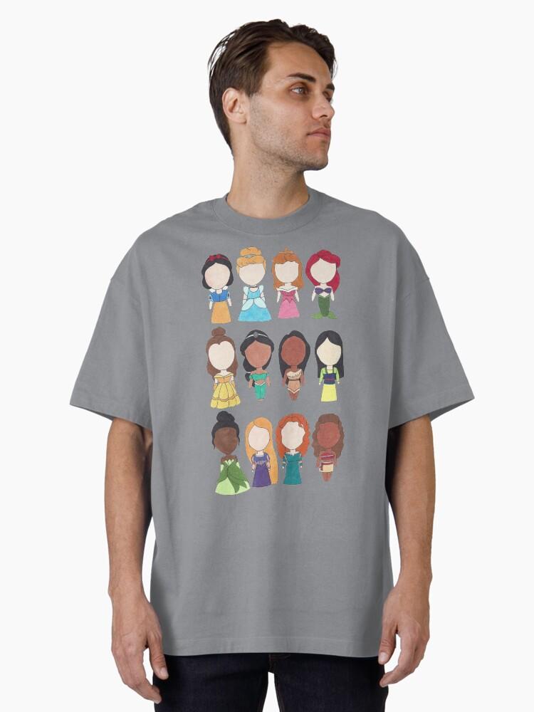 Mulan Princesses Oversized T-Shirt