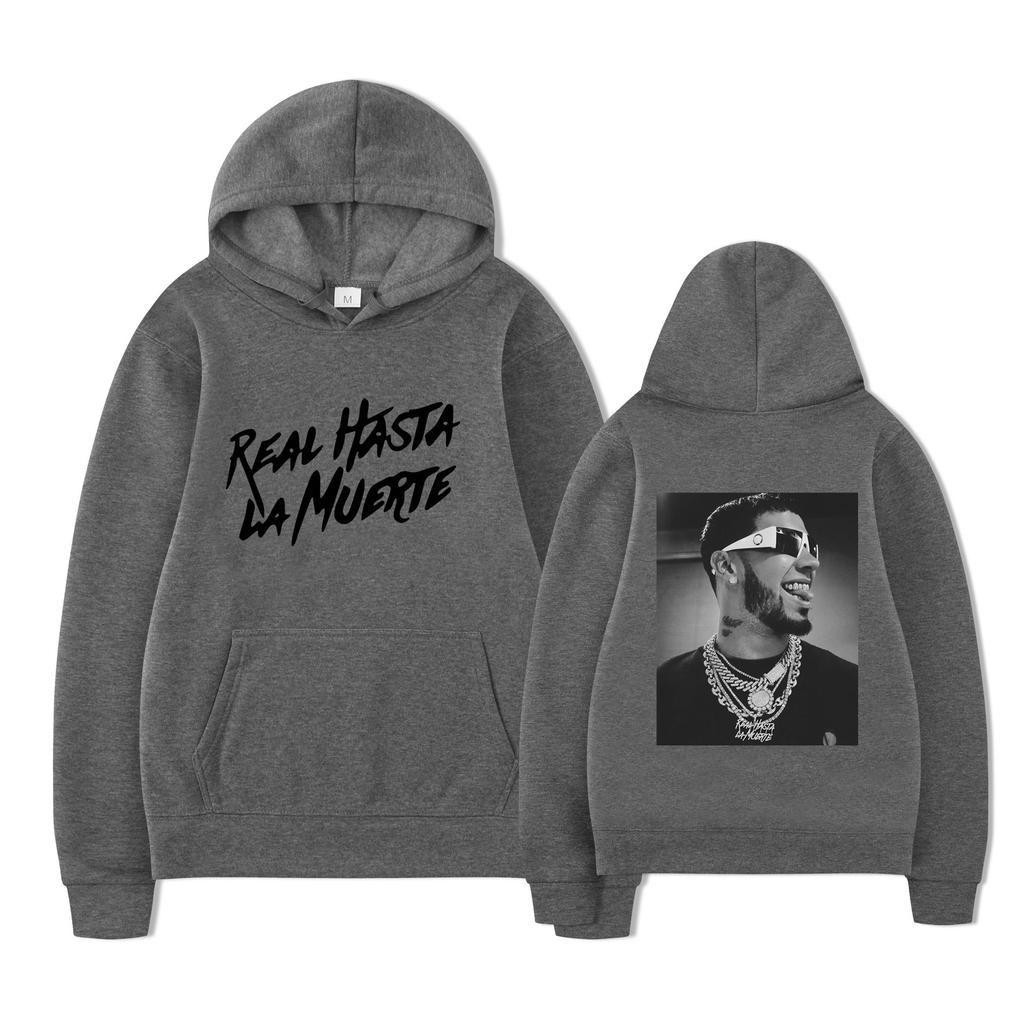 Hip-Hop Singer Personality Double-Sided Print Sweater Spring And Autumn Unisex Long-Sleeved Hoodie