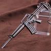 6 см мини-пряжка для ключей M4A1 AK47 кулон металлический брелок для ключей кулон подарок