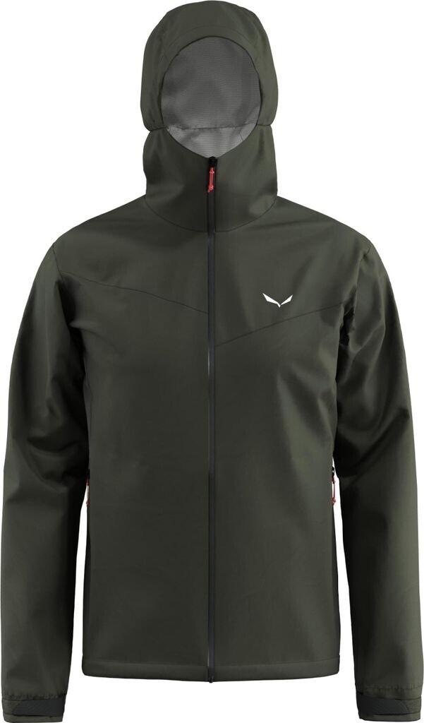 Куртка Salewa Puez Puez Aqua 4 2.5L PowerTex Jacket мужская темно-оливковая