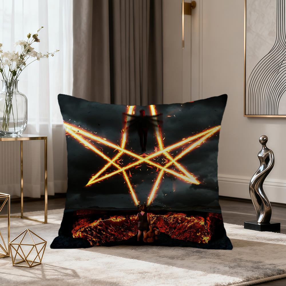 band Bring Me the hHorizon cushion cover soft Comfort Pillowcase for Sofa nap Living Room party Home pet Decor Pillowcover