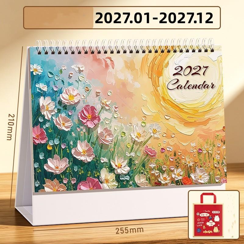 Habit Tracking Calendar Standing Standing Calendar Desk Calendar Handwritable For Birthday Gift Study Planning Work Planning