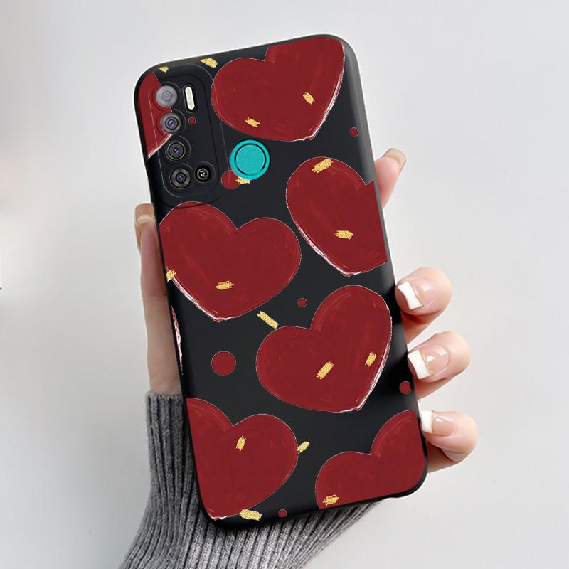 Для Tecno Pouvoir 4 Pro LC8 Чехол Эстетичный Милый Кот Ударопрочный Силиконовый Мягкий ТПУ Чехол Для Tecno Pouvoir 4 Чехол LC7 Оболочка Funda