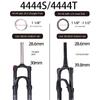 3434S Straight Tapered Fork 4252ST Sealed Bearing New Bicycle Headset