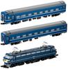 TOMIX N Gauge EF66 Blue Train Set 3 Cars 92332 Модель пассажирского вагона железной дороги