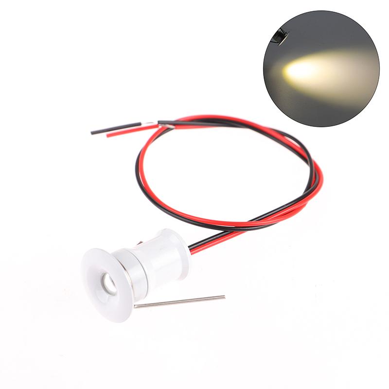 Мини светодиодный прожектор 12 В с регулируемой яркостью 15 мм вырез врезной светильник потолочный светильник витрина дисплей освещение небольшой прожектор