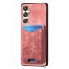 For Samsung Galaxy A14 4G/5G Case Imprinted Pattern Card Holder Kickstand Leather Back Cover