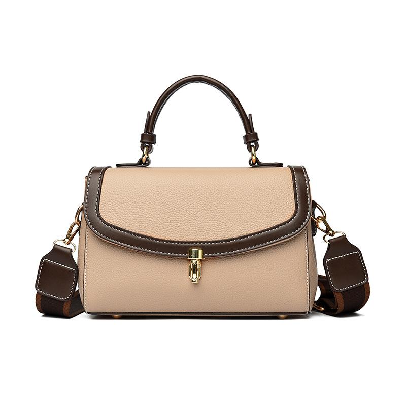 Весенняя новая большая вместительная высококачественная и атмосферная женская сумка, модная простая и универсальная повседневная сумка через плечо