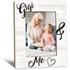 Fathers Day Pops Picture Frames - Grandpa Photo Frame, PopsGrandpa Gifts for Father's Day Birthday from Grandkids Grandchildren, Pops and Me Picture