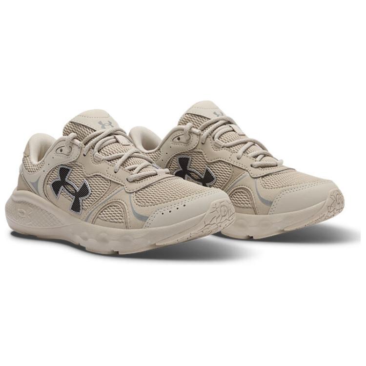 Under Armour Charged Vantage Lux 2 Sports Comfort Slip Resistant Durable Low Top Lifestyle Casual Shoes Women Sneaker Beige 3028449-200