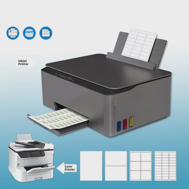 A4 Self-Adhesive Printable Labels for Laser & Inkjet Printers