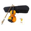Скрипка 4 4 Деревянная скрипка для начинающих Взрослая скрипка Инструмент Набор для практики Выступления