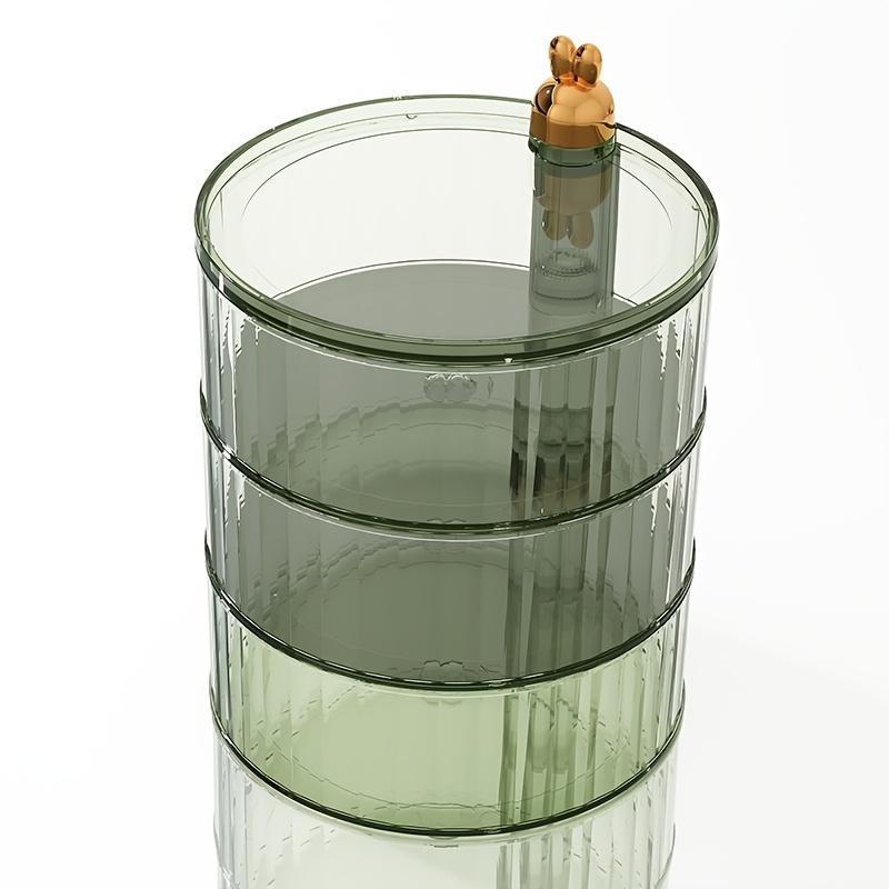 Rotatable Candy Box, Nut Snack Storage Box for Home Living Room, Table Top Jewelry Rotating Storage Box, 2/3/4 Layers Sundries Storage Box