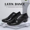 Низкий каблук 3 см Современные туфли для бальных танцев для мужчин и мальчиков Стандартные тренировочные танцевальные туфли для помещений